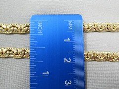 Vtg COROCRAFT Gold Tone Sliding Lariat 21″ total wearable length Necklace 849