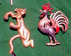 Vintage & Modern Designer Pin FIGURAL PINS, STICK PINS, TAC PINS Variety LOT