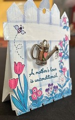 NEW vtg “A Mother’s Love is unconditional” pin Mother’s Day Birthday by Papel
