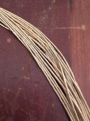 Vintage Navajo Liquid 1/20 12K GF 20 Strands Chain Necklace 30 In Long