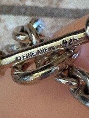 NIB Vintage Neiman Marcus FineArt 925 Silver Jungle Animals Charm Bracelet 70.3g