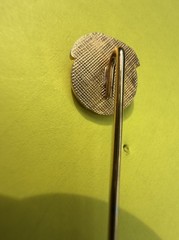 A Happy Vintage Orange Stickpin