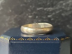 925 Sterling Silver Band Ring Vintage, SIZE US 11.25, READ Description