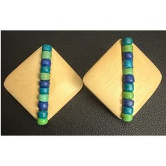 Vintage Earrings Lot Funky 80s 90s