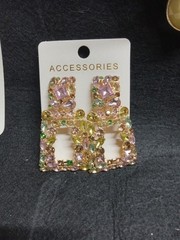 Vintage 2 Modern Costume Jewlery Lot Statement Necklaces Earrings Bracelets Pins