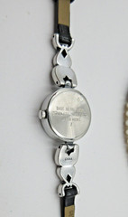 VTG Set Lot PREMIER DESIGNS NECKLACE BRACELET WATCH Faux pearl black silver tone