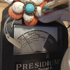 Bohemian Chunky Ring 3d Flower White Turquoise & Orange Gemstone Natural New