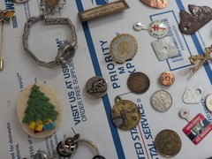 MASSIVE Lot Of Vintage JEWELRY Over 100 Pieces, Comes With Plastic Case ~ #327