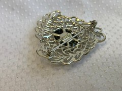 Vtg Brooch Lot Alpaca Sarah Cov MOP Enamel Faux Gem Scatter Pins Costume Jewelry