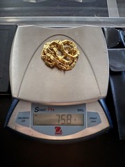 24k Stunning Hefty & Thick Pure .999 Fine Gold Chain 22” inch 4.5mm