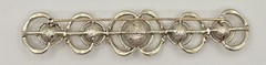 Vintage 1960s Sarah Coventry “Amber Jet” Bar Brooch 3.5 Inches