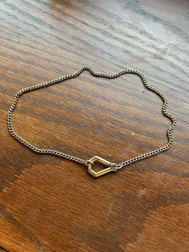 Vintage Kreisler GF Curb Watch Chain Necklace