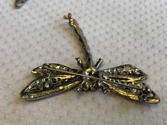 Vtg Brooch Lot Alpaca Sarah Cov MOP Enamel Faux Gem Scatter Pins Costume Jewelry