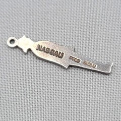 Vintage Sterling Silver Charm Nassau Bahamas Royal Guard 1″
