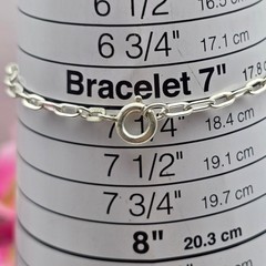 Vintage 800 Silver Enamel Travel Shield Charm Bracelet Germany Italy ANTIKO 7″