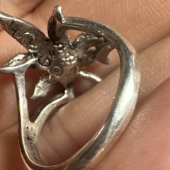 Vintage Ring G & S 88 80’s Ring Leaf Chill Retro Size 5.25