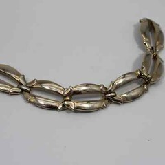 Vintage Monet Art Deco Style Fashion Bracelet – 1970’S – 1990’s