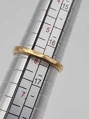 18KT HGE Yellow Gold Plated Swirl CZ Accent Cocktail Engagement Vintage Ring…