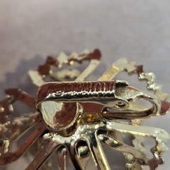 VTG AB Rhinestone Sarah Coventry ‘Allusion’ 1968 Brooch Pin & Earrings Set