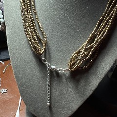 Vintage 16” 8 Strand Necklace.