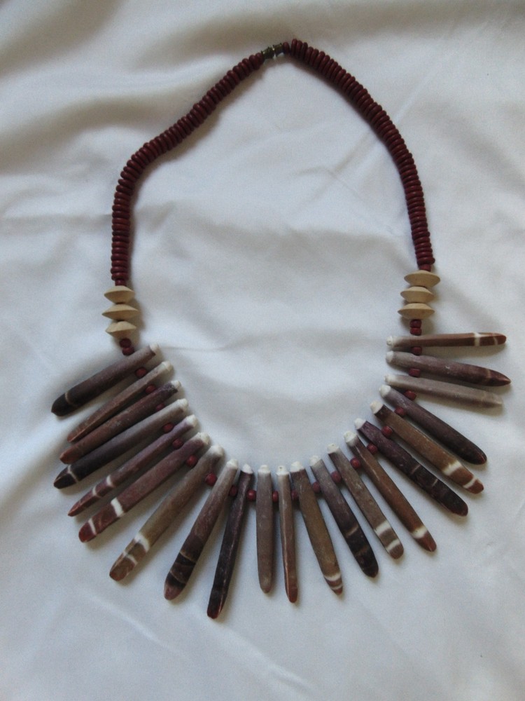 Beautiful Sea Shell Beachy Statement Bib Necklace