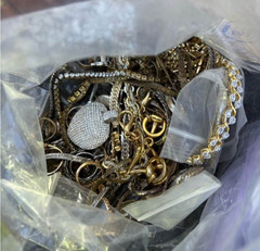 Vintage/Estate/Costume Jewelry Lot – 2lbs + $100 Wallet/Crown!