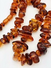 Vintage Natural Baltic Amber Graduated Nugget Necklace Hidden Clasp 76.1 GRAMS