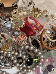 Bulk Mixed Jewelry Lot – Wearable, Craft, Resell, Junk – Vintage to Modern