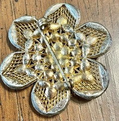 Vintage Hollycraft 1958 & Swarovski Flower Grapes & More Lot brooch Pin