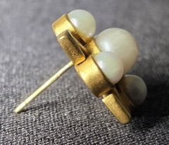 Vintage Metropolitan Museum Of Art MMA 1985 Earrings with 14k Gold Posts