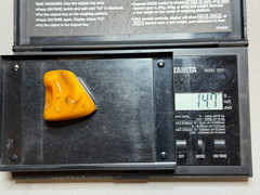 NATURAL OLD ANTIQUE YELLOW BUTTERSCOTCH BALTIC AMBER PENDANT 14,7 gr