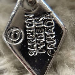Vintage Sarah Coventry Silver Toned Charm Holder Chain Link Bracelet