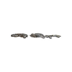 Lot Of 3 VTG Rhinestone Brooches 2 To 2.5 Inches Prong Settings Unsigned