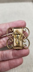 Antique Jean Painleve Seahorse Brooch Pin Signed