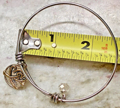 💕 CHARMS BRACELET 🩶 Stainless Steel Alex & Ani-Esque Charm Bracelet
