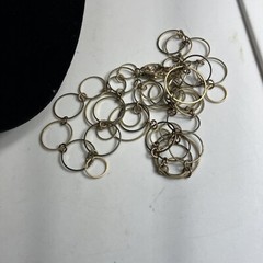 Vintage Circles Chain Necklace Adjustable Unbranded Pre-owned