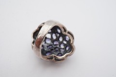 Vintage Sterling Silver 925 Marcasite CZ Ring Size 5