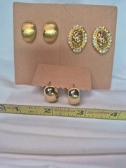 Vintage Pierced Earrings