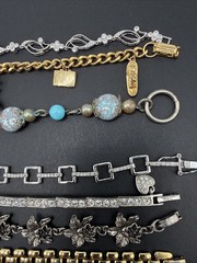Lot Of 10 Bracelets Vintage To Now Some Signed Ls Cov S-80 N J4