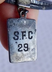 bRACELET GENERAL ROBERT E LEE SFC29 CHARM METAL ANTIQUE VINTAGE JEWELRY neocurio