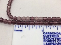 VTG 24″ Faceted Almandine Garnet Necklace 7.5″ Bracelet Estate Mine Find Set