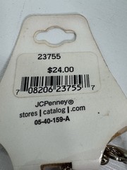 Vintage JC Penny NWT MIXIT Goldtone Pink Multi Necklace Pierced Earrings Set New
