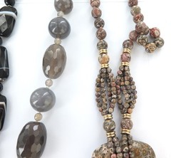 Exceptionally Good Lot Quality Estate Costume Necklaces. Great Resale Potential.
