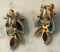 4 Vintage Pairs of Earrings – Les Bernard, Tara, Periwinkle, Liz & Kate