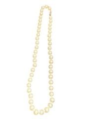Vtg Faux Pearl Necklace 8.5in Elegant Beaded Retro Classic Jewelry