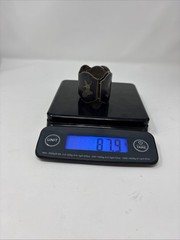 Vtg Thai Nakon 939 Sterling Silver Niello Siam Goddess Panel Bracelet 79.9Grams