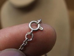 VTG Sterling Silver Southwest Symbol Pendant Signed HGR 880 Chain Necklace 9.6gr