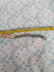 Lot Vintage NOS & Bespoke ID Bracelets J Hook 8” Nickel Silver – In Vintage Box
