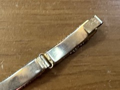 Vintage Italian Micro Mosaic 5 Panel Link Bracelet Goldtone Floral Rose