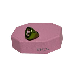 Swarovski Dulcis Cocktail Ring sizen 58 / 8 Green New